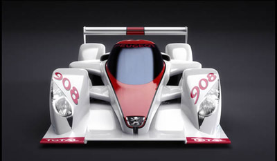 Peugeot 908 LM V12 HDI FAP endurance racing prototype for Le Mans 9